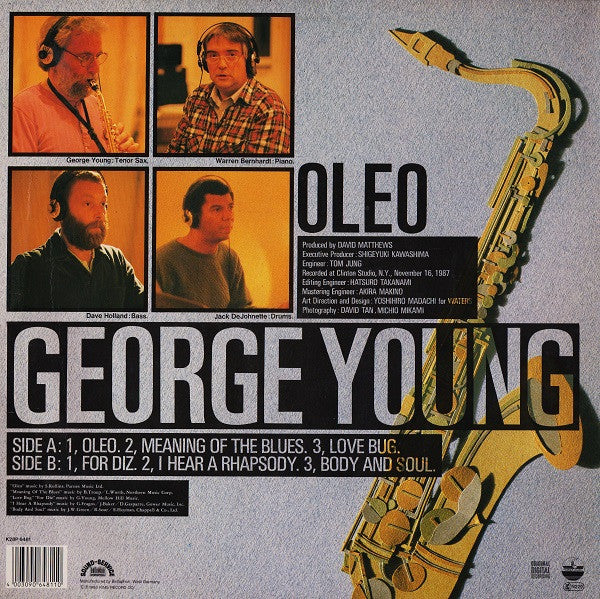 George Young - Oleo Vinyl Record