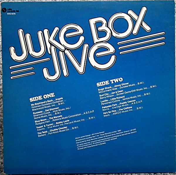 Various - Juke Box Jive