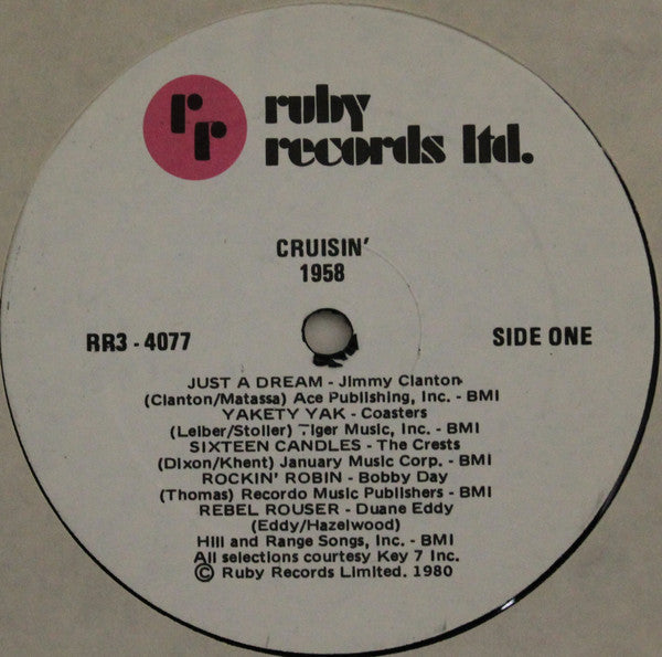 Various - Cruisin' 1958
