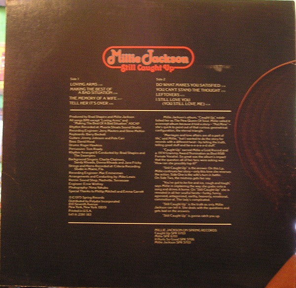 Millie Jackson - Still Caught Up - 1975