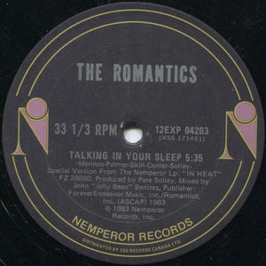 Romantics, The - Talking In Your Sleep - 1983