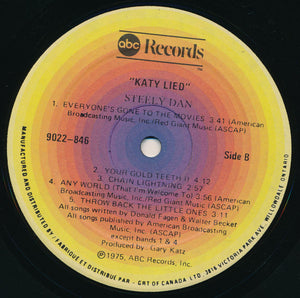 Steely Dan - Katy Lied - 1977