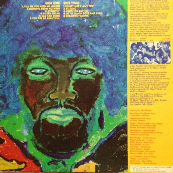 Billy Preston - The Kids & Me - 1974