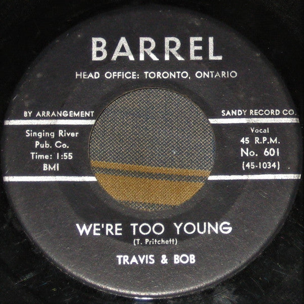 Travis And Bob - Tell Him No - 1959