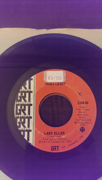 James Leroy - Lady Ellen / Lady Comes - 1974