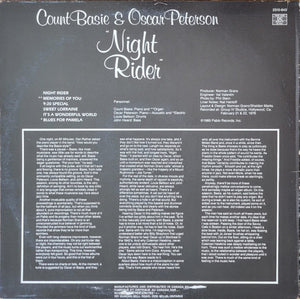 Count Basie & Oscar Peterson - Night Rider - 1980