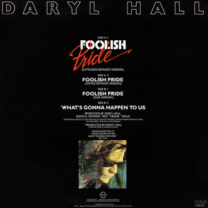 Daryl Hall - Foolish Pride - 1986