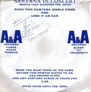 Santana - No One To Depend On / Taboo -