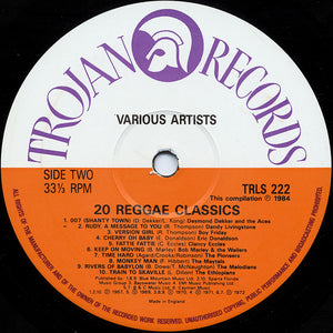 Various - 20 Reggae Classics -