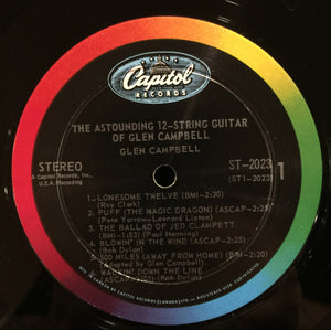 Glen Campbell - The Astounding 12-String Guitar Of Glen Campbell Vinyl Record