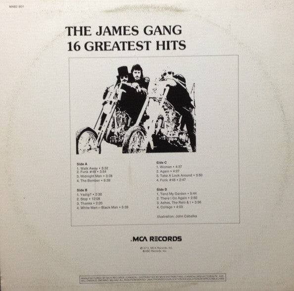 James Gang - 16 Greatest Hits