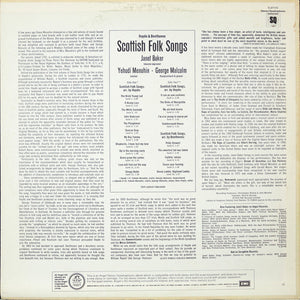 Joseph Haydn / Ludwig van Beethoven - Janet Baker, Yehudi Menuhin, George Malcolm - Scottish Folk Songs - 1976