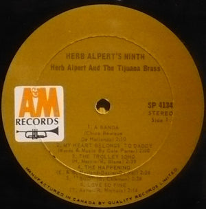Herb Alpert & The Tijuana Brass - Herb Alpert's Ninth - 1967