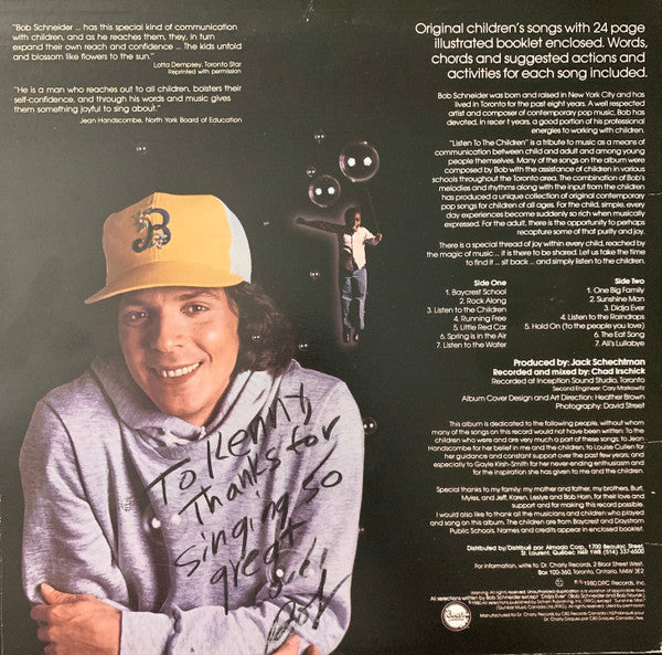 Bob Schneider (4) - Listen To The Children