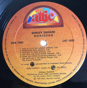 Shirley Eikhard - Horizons - 1977