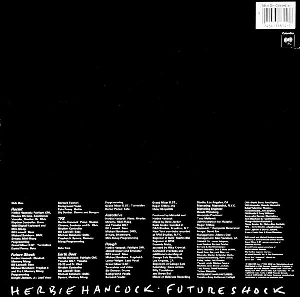 Herbie Hancock - Future Shock - 1983