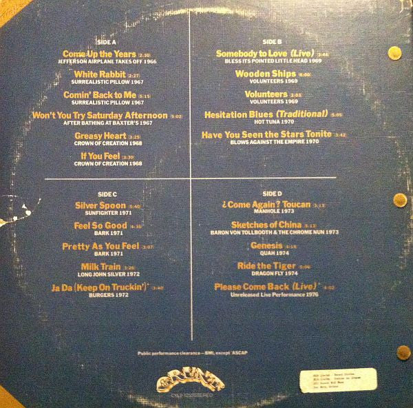 Jefferson Airplane - Flight Log