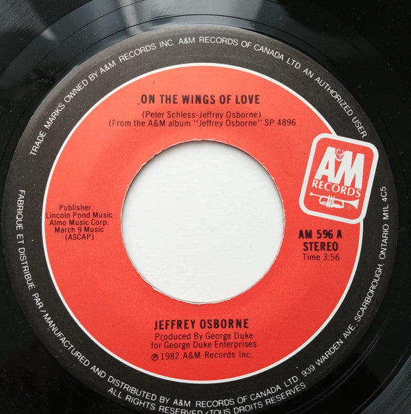 Jeffrey Osborne - On The Wings Of Love