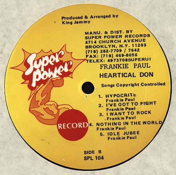 Frankie Paul - Heartical Don