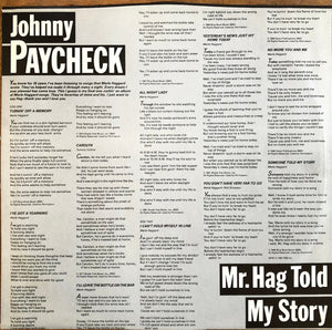 Johnny Paycheck - Mr. Hag Told My Story - 1981