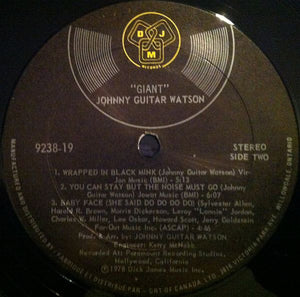 Johnny Guitar Watson - Giant - 1978