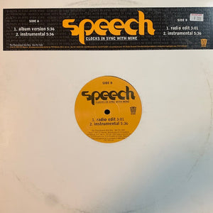 Speech - Clocks In Sync With Mine - 1999