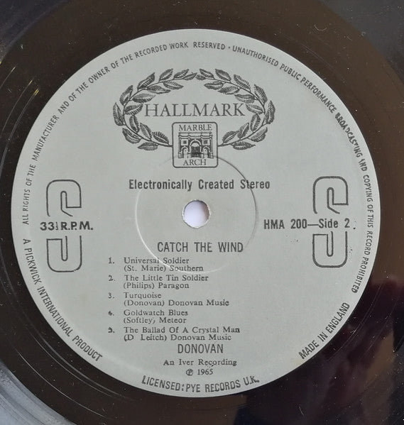 Donovan - Catch The Wind