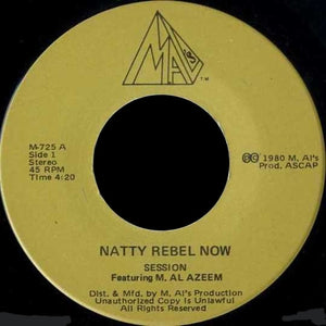 Session (7), M. Al AZeem - Natty Rebel Now - 1980