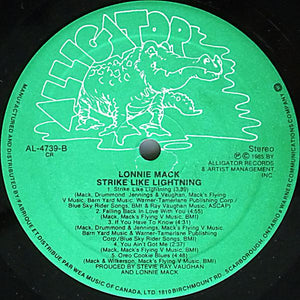 Lonnie Mack - Strike Like Lightning - 1985