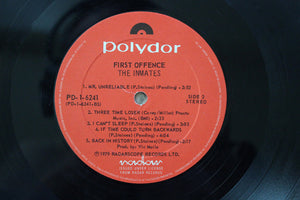 The Inmates - First Offence Vinyl Record