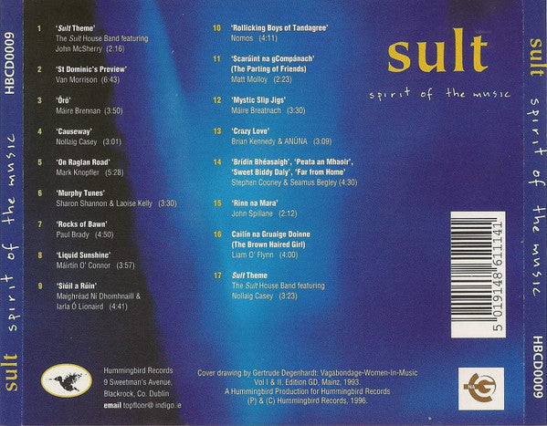 Various - Sult - Spirit Of The Music (CD) - 1996