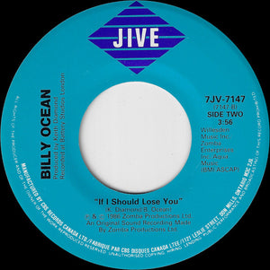 Billy Ocean - There'll Be Sad Songs (To Make You Cry) / If I Should Lose You