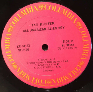 Ian Hunter - All American Alien Boy