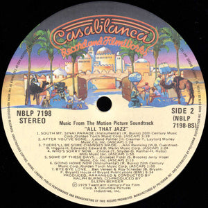 Various - All That Jazz - Music From The Original Motion Picture Soundtrack - 1979