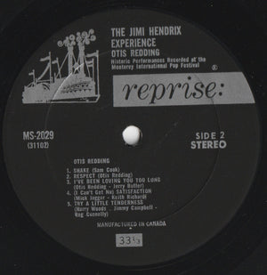 Otis Redding / Jimi Hendrix Experience, The - Historic Performances Recorded At The Monterey International Pop Festival - 1970