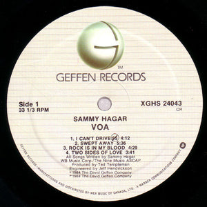 Sammy Hagar - VOA - 1984