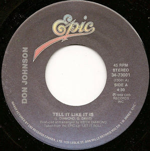 Don Johnson - Tell It Like It Is - 1989