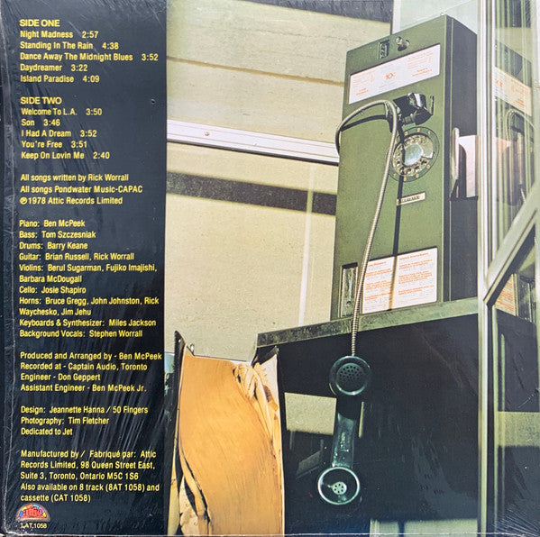 Rick Worrall - Night Madness - 1978