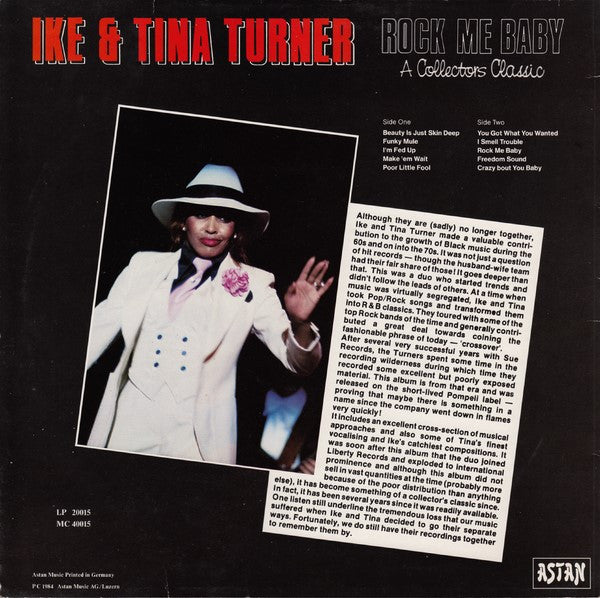 Ike & Tina Turner - Rock Me Baby: A Collector's Classic - 1984