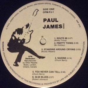Paul James Band - Paul James Band - 1987