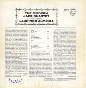 The Modern Jazz Quartet - The Modern Jazz Quartet Guest Star: Laurindo Almeida