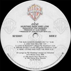 a-ha - Hunting High And Low - 1985