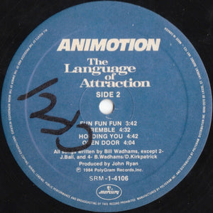 Animotion - The Language Of Attraction - 1984