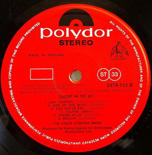 Steve Gibbons Band - Caught In The Act 1977 - Quarantunes
