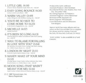 Warren Vaché Sextette, The - Easy Going (CD) - 1987