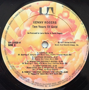 Kenny Rogers - Ten Years Of Gold - 1978