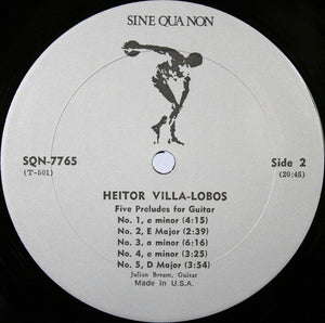 Julian Bream - Julian Bream Plays Bach And Villa-Lobos