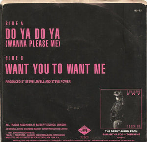 Samantha Fox - Do Ya Do Ya (Wanna Please Me)