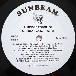 Various - A Hodge Podge Of Offbeat Jazz Vol. 2
