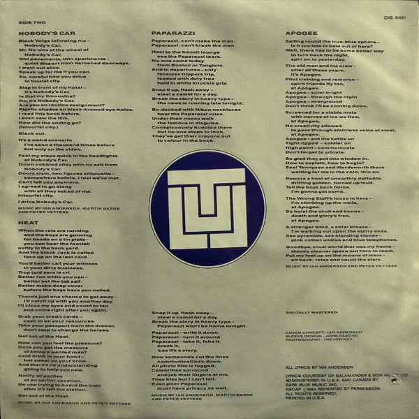 Jethro Tull - Under Wraps